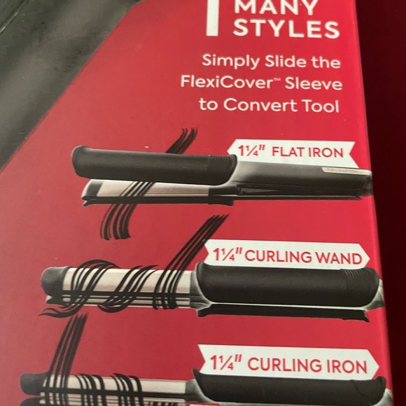 Remington One Flat Iron And Curler - Picture 2 of 4